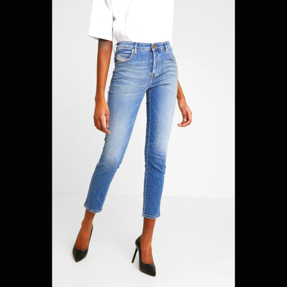 DIESEL Babhila slim fit regular waist skinny jeans
